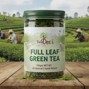 puredesii full leaf green tea