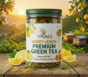 honey lemon green tea