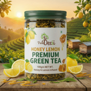honey lemon green tea